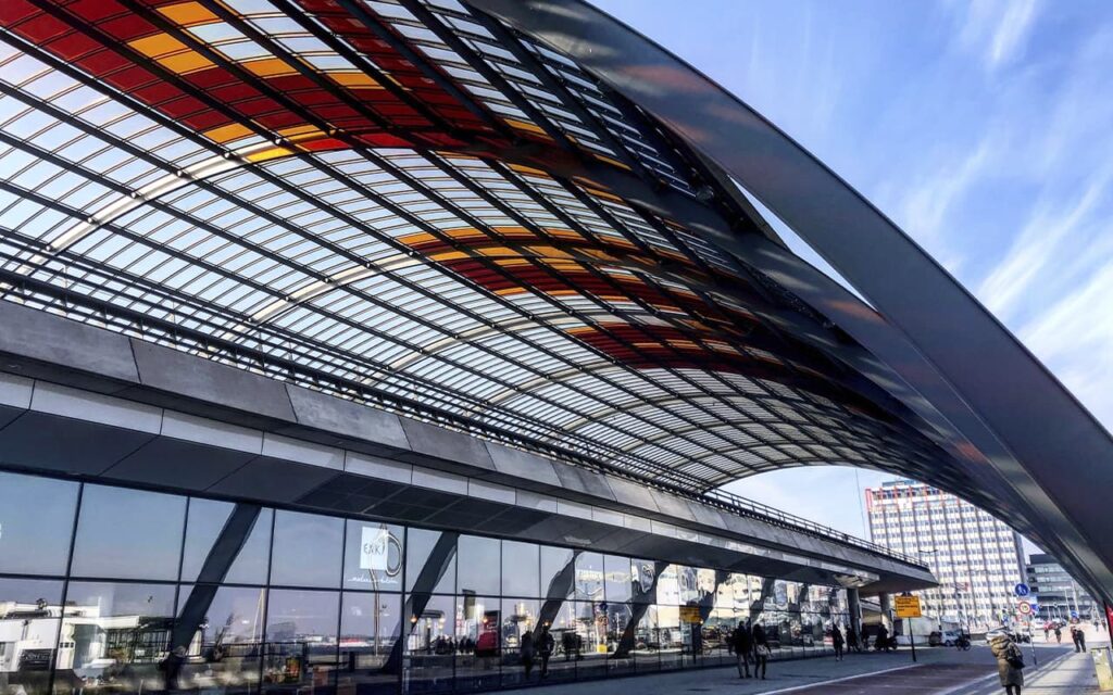 Wonderful Amsterdam. The Python Bridge